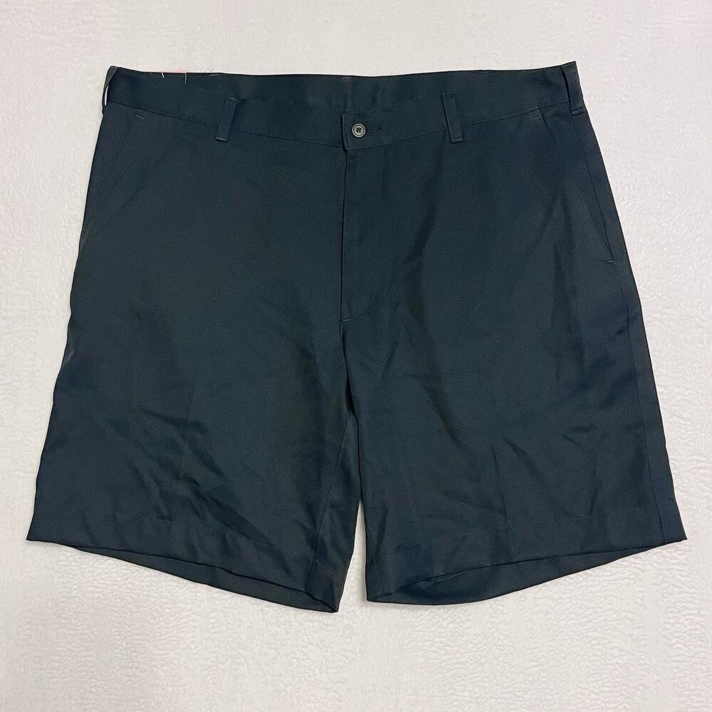 NWT Men's PGA Tour Golf Clubhouse Short Blue Flat Front Shorts Size 40